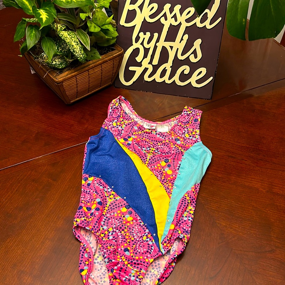 Girls gymnastics leotard size 8/10
